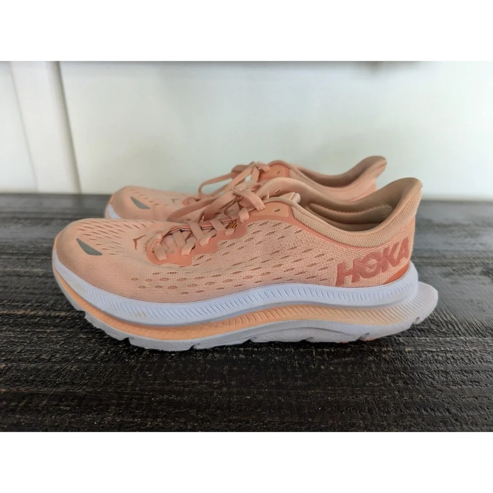 Hoka One One Kawana 1123164-PPSC Women 6.5 B Running Shoes Peach Parfait *READ*